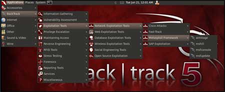 Click here to view the enlarged image Pen Testing with Metasploit