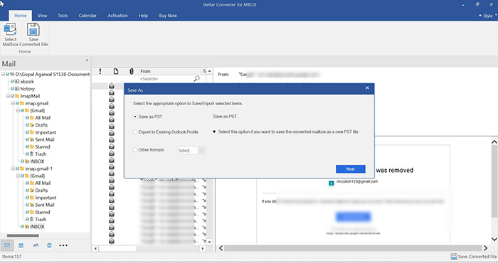 Stellar Converter for MBOX