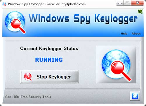 WindowsSpyKeylogger Screenshot